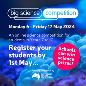 Register for the Big Science Competition!